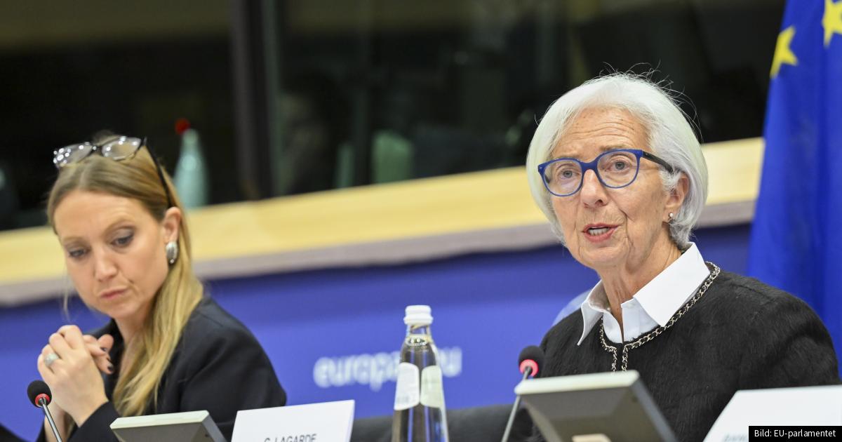 ECB:s Lagarde tillbakavisar nej till Ukrainalån