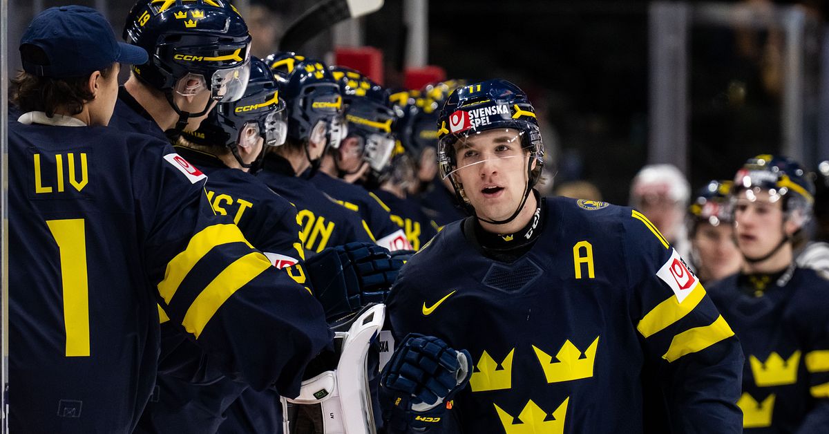 Ishockey: JVM-laget vände mot Schweiz i den tredje perioden: ”Höll ihop som grupp”