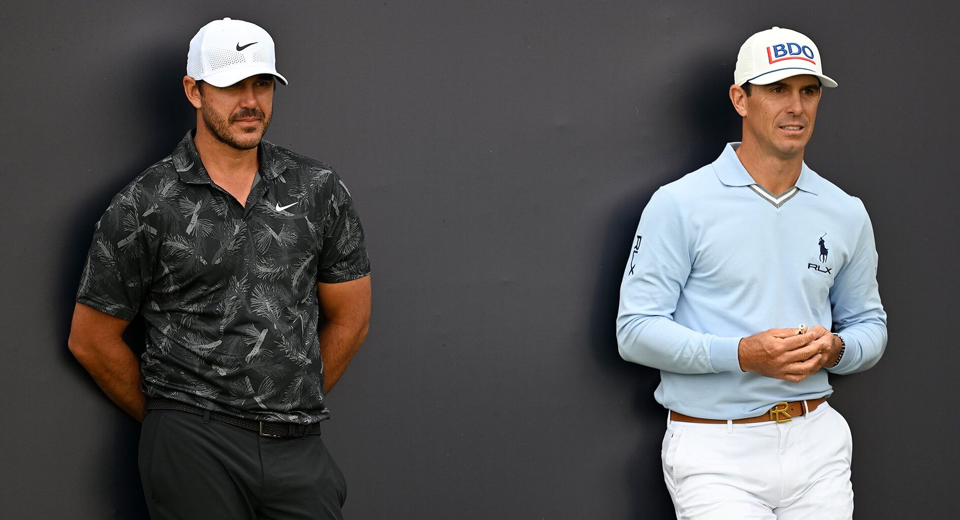 golfspelarna brooks koepka och billy horschel