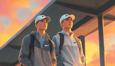 illustration golfande ungdomar