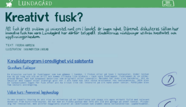 Hur kreativa är studenternas fusk? – Lundagard.se