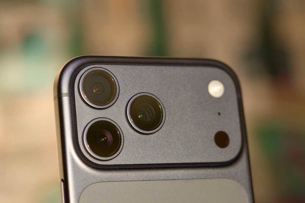 iPhone 17 Pro Max rear camera system