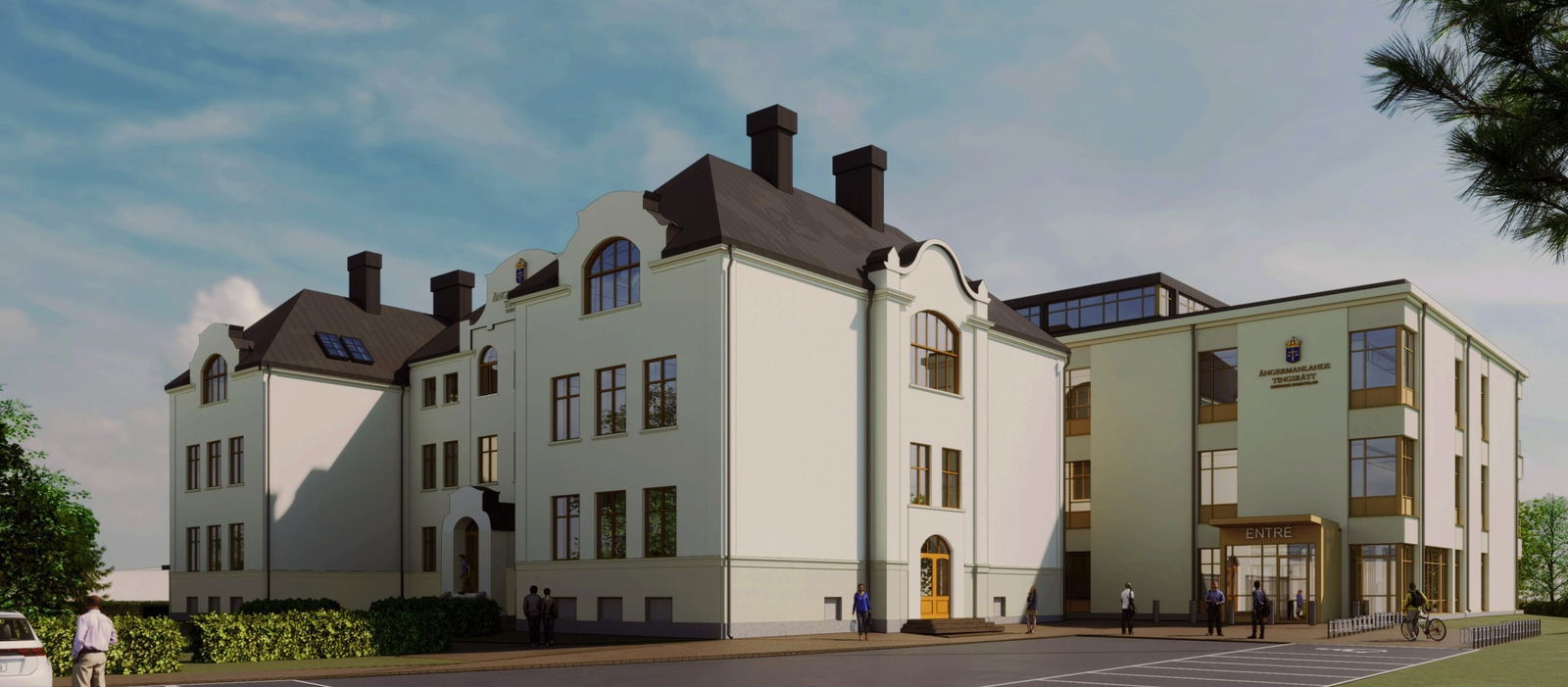 Intea förvärvar tingsrätt i Härnösand för 223 mkr