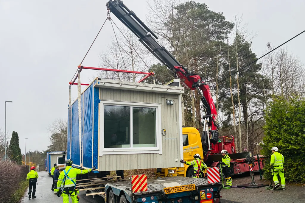 Danderyd donerar moduler till Ukraina – igen