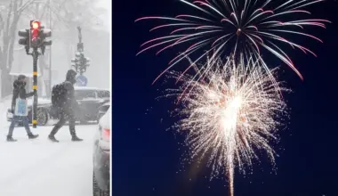 SMHI: ”Inte det bästa fyrverkerivädret”