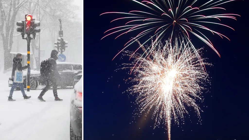 SMHI: ”Inte det bästa fyrverkerivädret”
