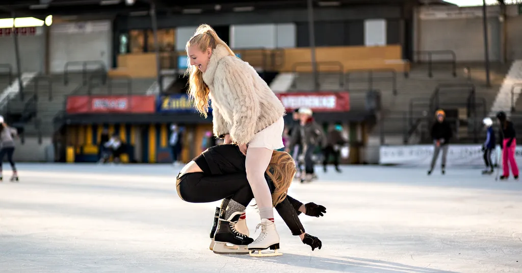 Här kan du åka skridskor i stan