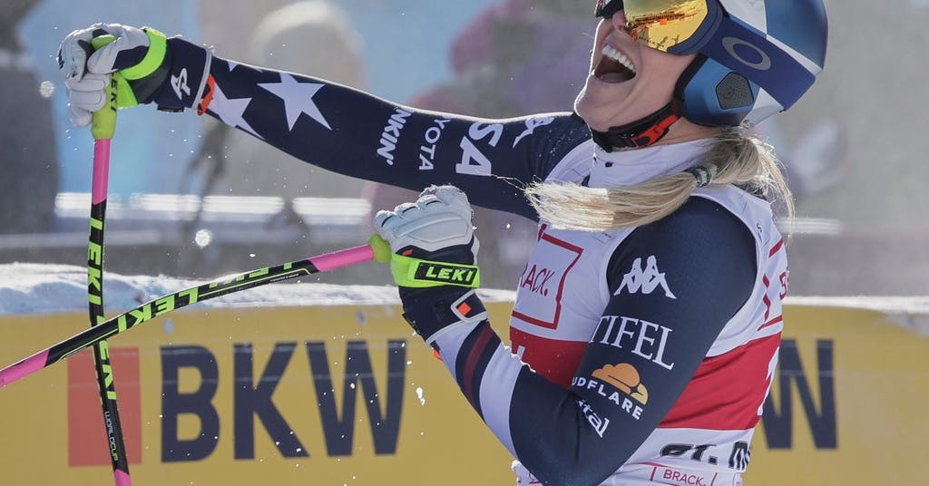 Superåk av Vonn – mot första segern på åtta år - Västerbottens-Kuriren