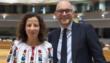 Johan Britz på EPSCO-rådsmöte i Bryssel