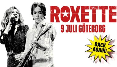 Roxette till Slottsskogsvallen i sommar – deras enda spelning i Sverige 2026