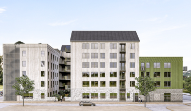 illustration av nytt hus