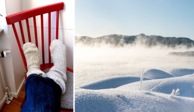 Kyla i Västerbotten med minus 25 grader väntas