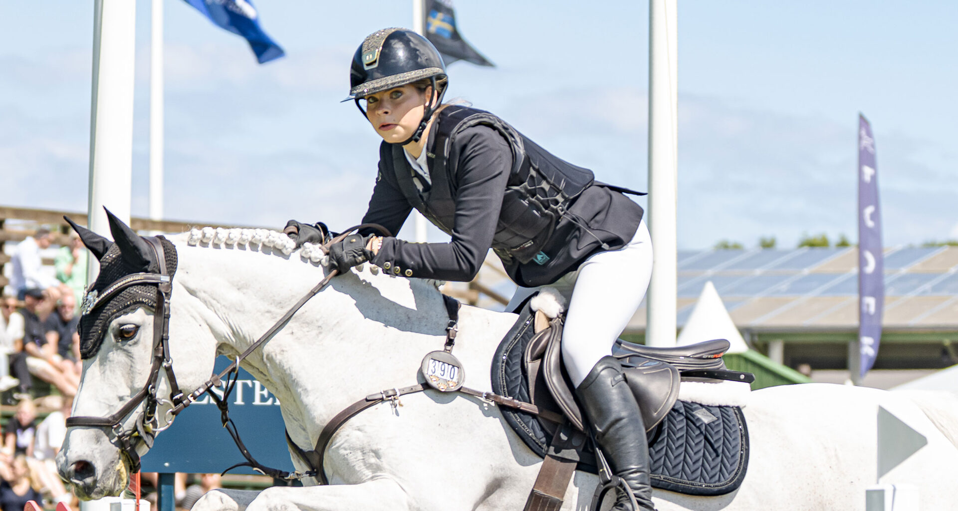 Lilli Mellström redo för ponnyernas världscupfinal: "Lite nervöst"