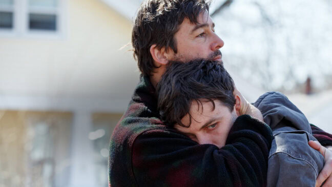 Kyle Chandler och Casey Affleck i "Manchester by the Sea".