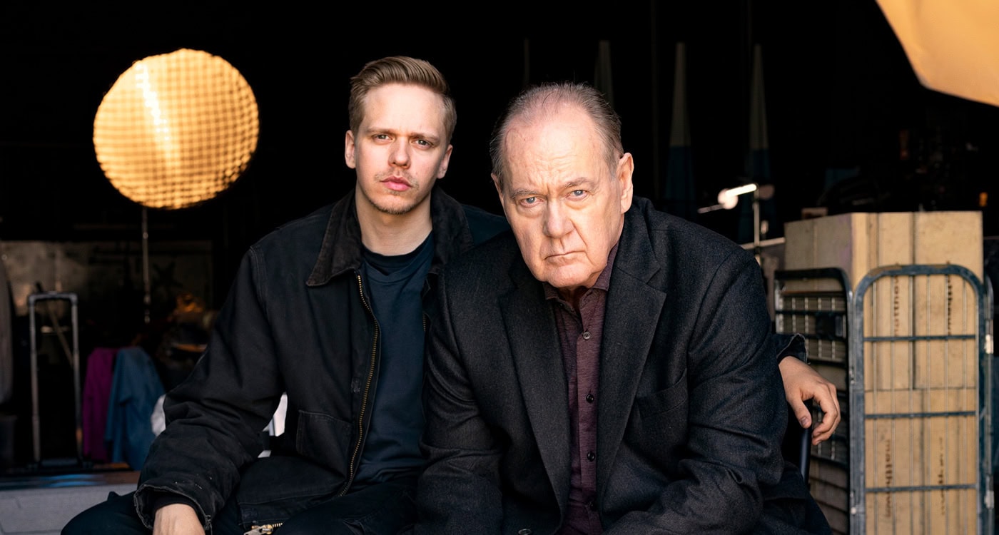 Valter Skarsgård och Peter Haber - knappt med denna gång.