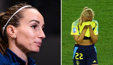 ”Ett brutalt slut” Sverige föll i slutminuten mot Frankrike