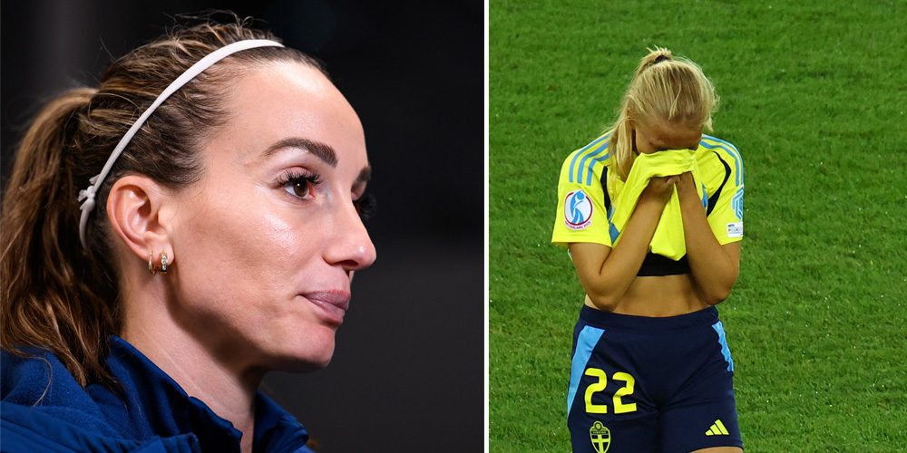 ”Ett brutalt slut” Sverige föll i slutminuten mot Frankrike