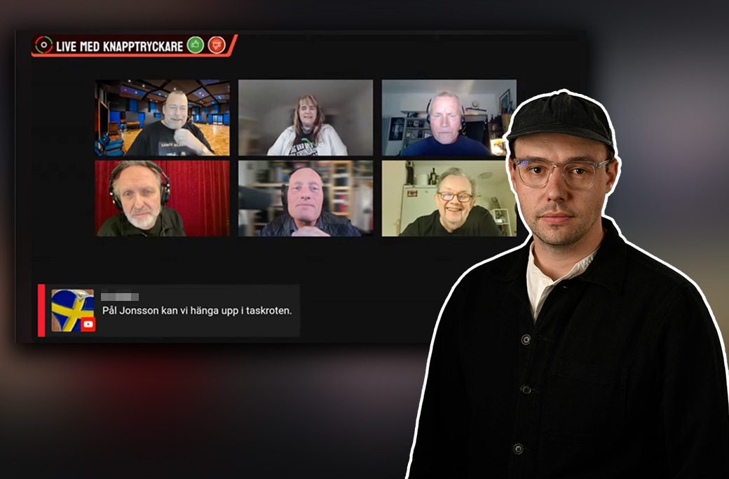 Knapptryckarnas företrädare säger helt öppet i onlinesändningar att svenska politiker ska avrättas.