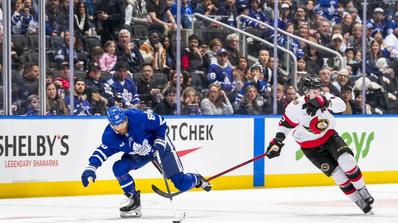 Nylander skadad när Maple Leafs besegrade Senators