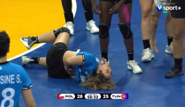 Otäcka scener i handbolls-VM – förlorar medvetandet | Handboll