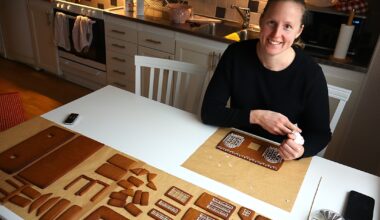 Olivia –  en vinnare i pepparkaksbygge och längdskidåkning