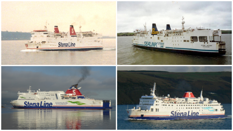 Här är fartygen som trafikerat på Irländska sjön