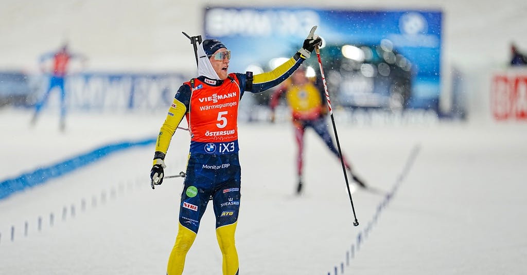 Just nu: Samuelsson på pallen - Folkbladet