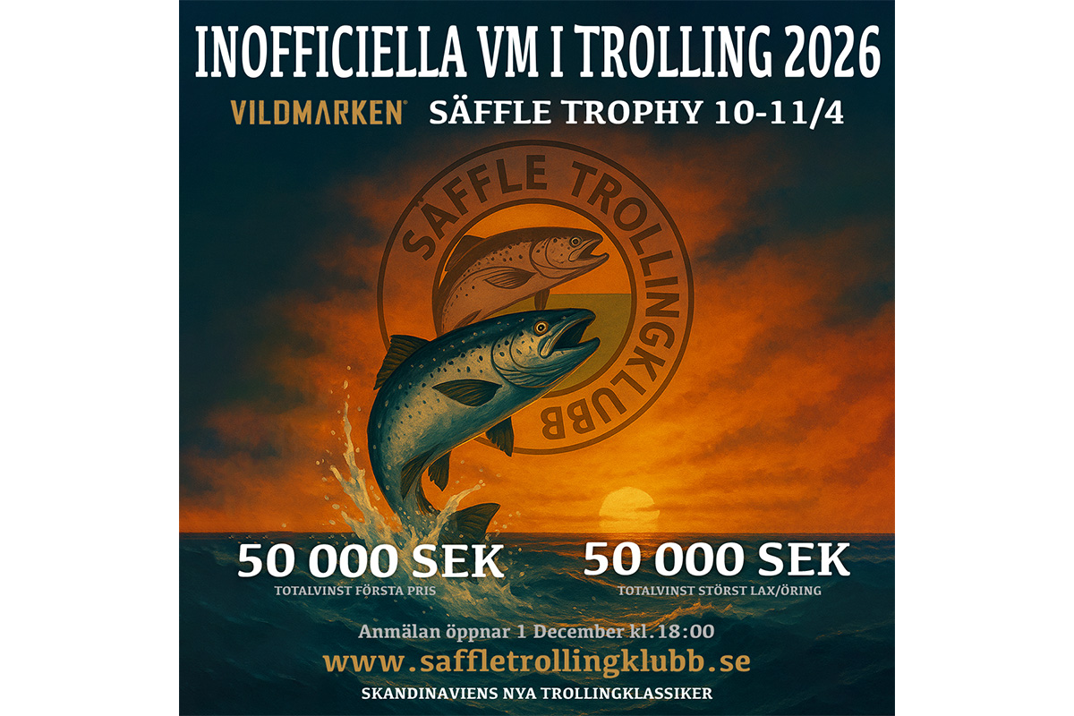 Vildmarken Säffle Trophy är en ny trollingtävling med ambitioner!