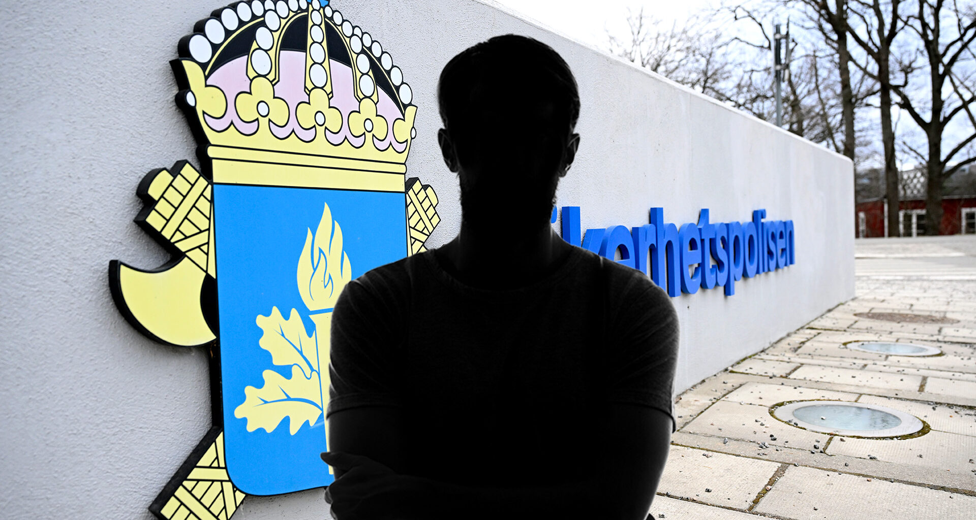 Säpo i tillslag i Stockholm – man misstänkt för skadegörelse