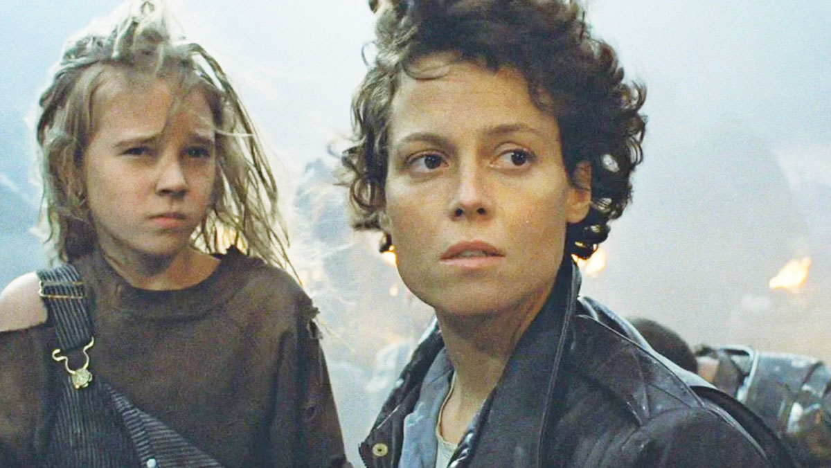 Sigourney Weaver i "Aliens"
