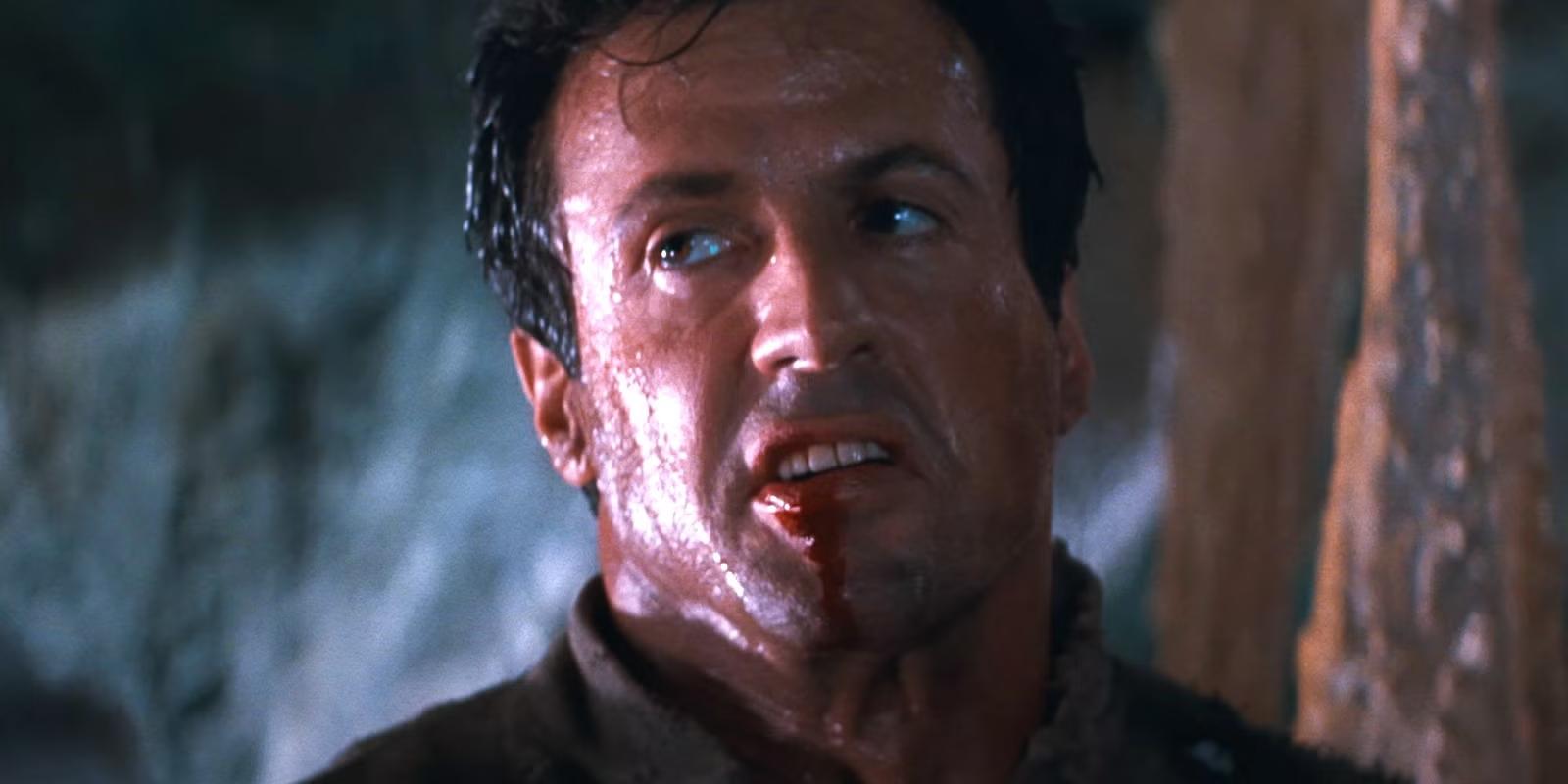 Stallone i 1993 års "Cliffhanger"