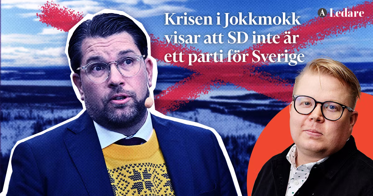 Fiaskot i Jokkmokk visar att SD inte är ett parti för Sverige – Arbetet
