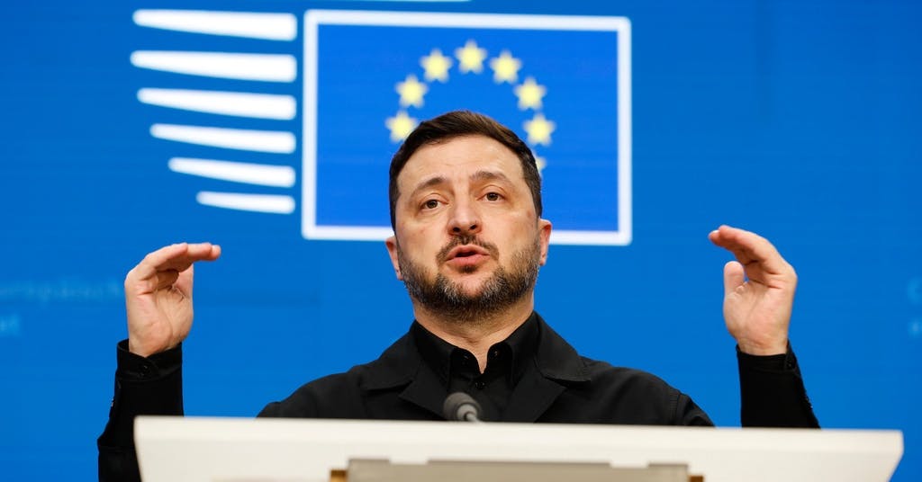 Zelenskyj: USA föreslår direktsamtal med Ryssland - Västerbottens-Kuriren