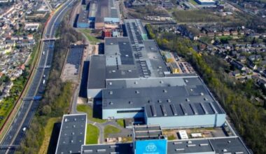 Thyssenkrupps stålverk i Bochum, där produktionen nu delvis dras ned. Foto: Thyssengrupp Steel