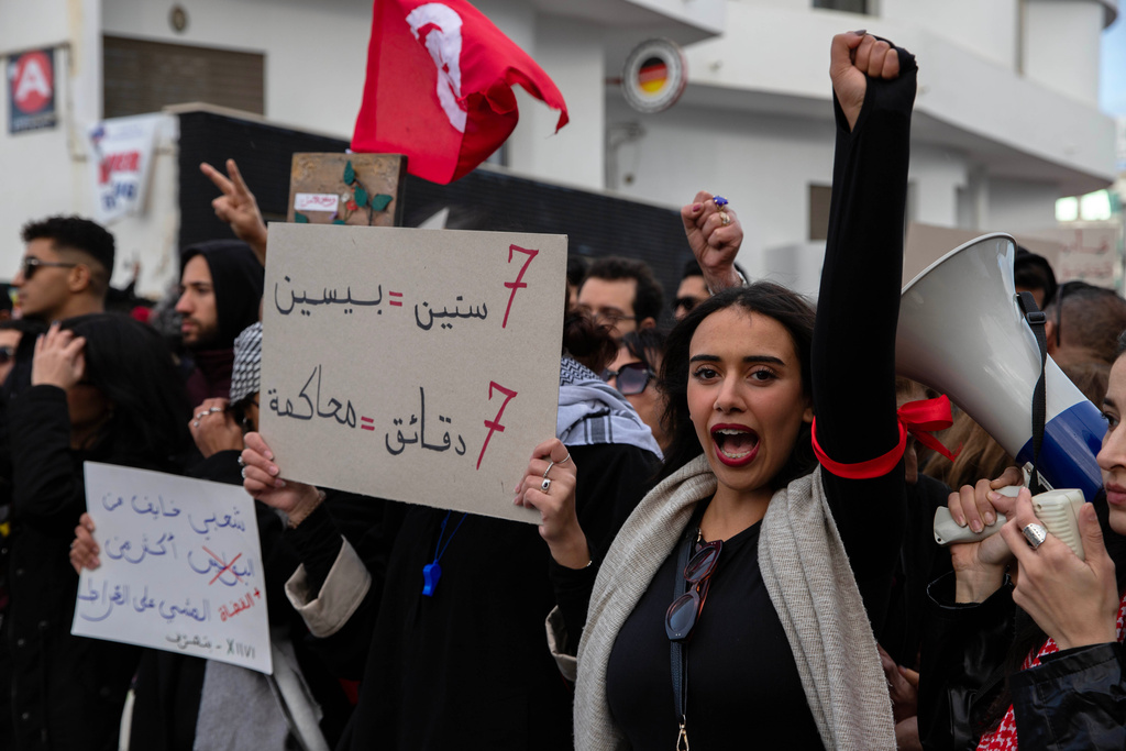 Tunisisk opposition förenas i protest mot president Saied