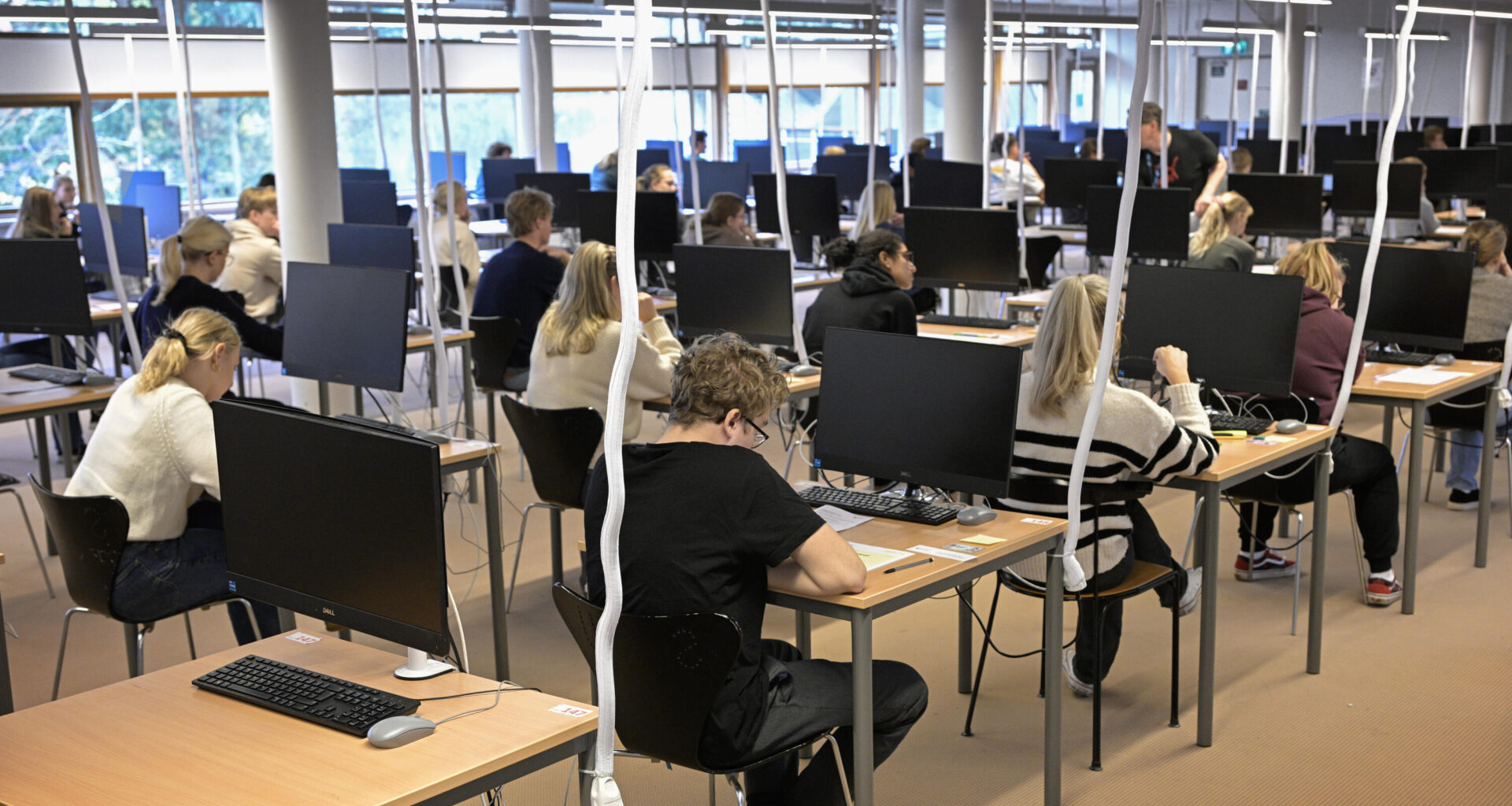 Så många män hade stoppats utan högskoleprov