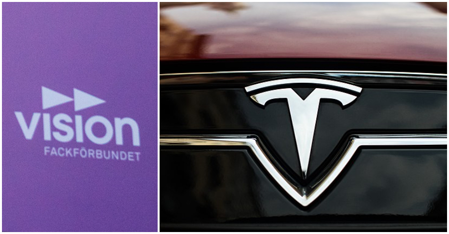 Vision varslar om sympatiåtgärder i Tesla-konflikten
