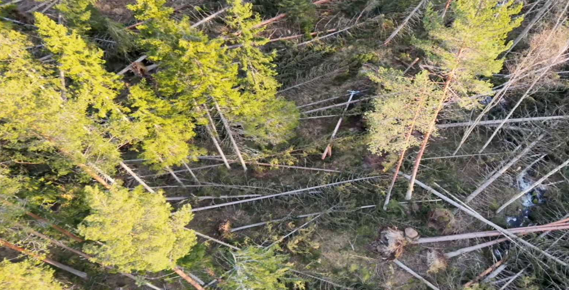 Uppdatering: Arbetet fortsätter med full intensitet efter stormen Johannes