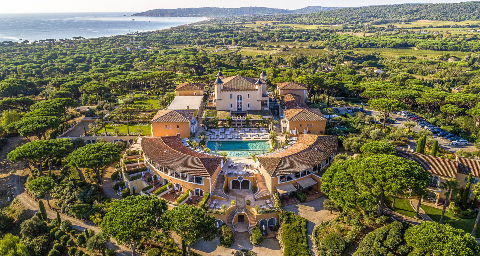 Här spelas nya säsongen av White Lotus in