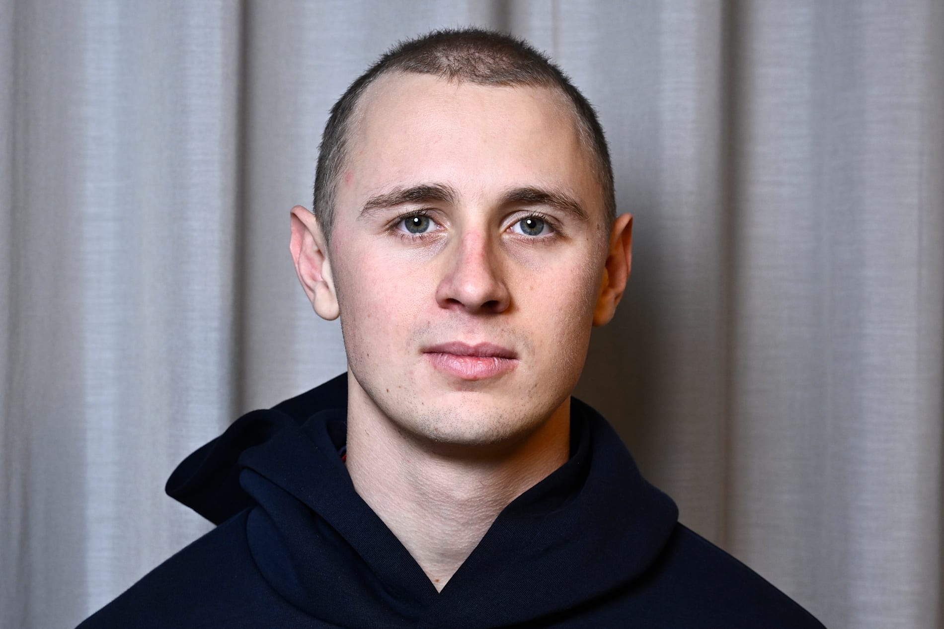 Puckelpiståkaren Robin Olgård missar OS. Arkivbild.