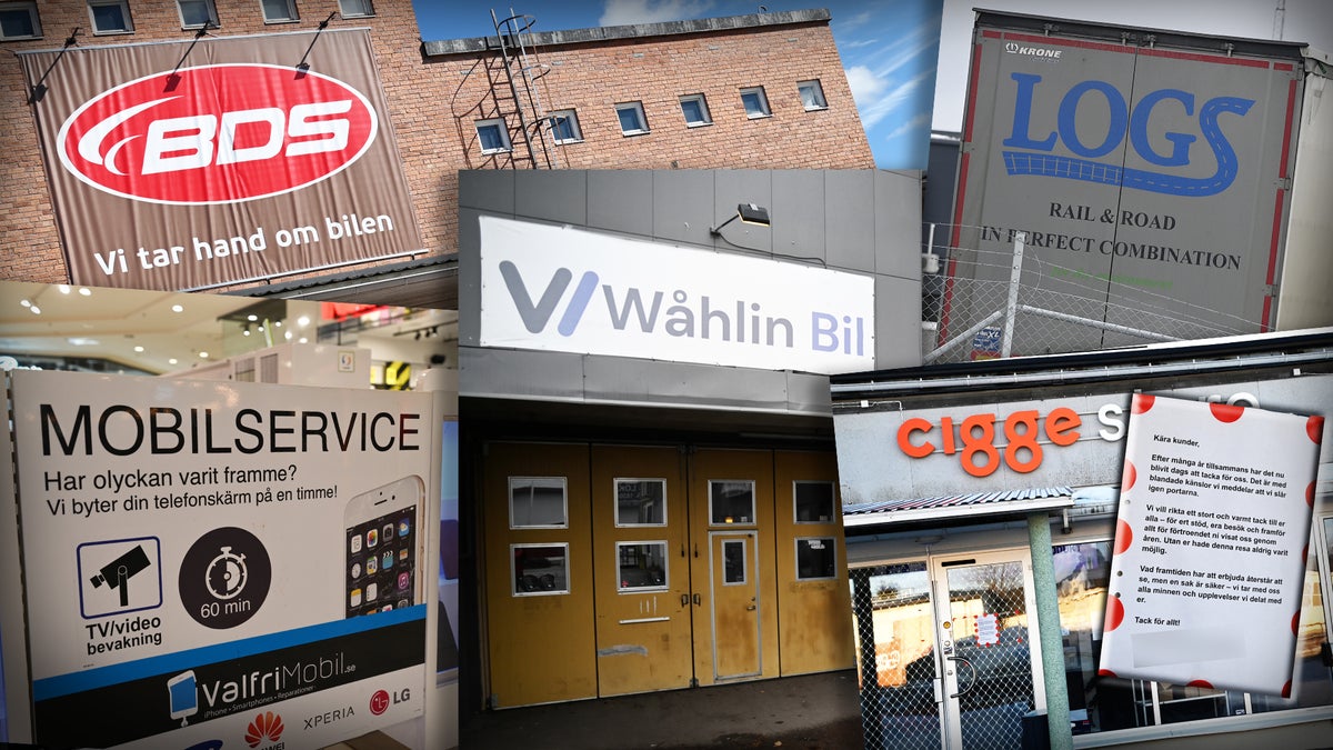 LISTA: 34 Borlängeföretag gick i konkurs under 2025 - Borlänge Tidning