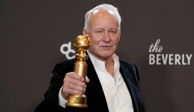 Stellan Skarsgård vann historisk Golden Globe