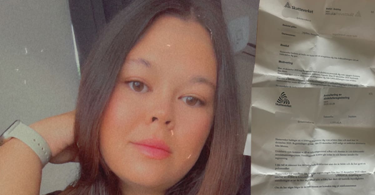 Samantha, 28, blev felaktigt dödförklarad