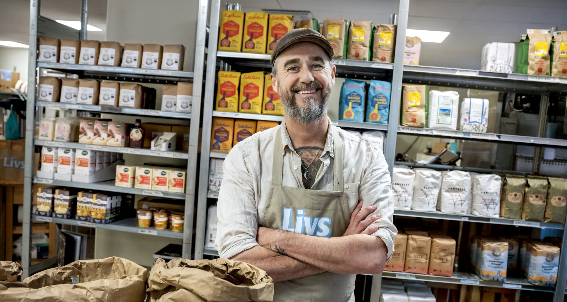 Sébastien Boudet lanserar Livs för ekologiska varor