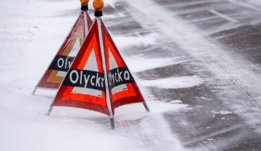 Lastbilsolycka orsakade långa köer på E6: ”Jäkligt halt”