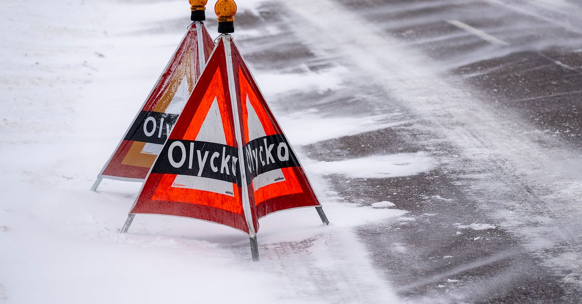 Lastbilsolycka orsakade långa köer på E6: ”Jäkligt halt”