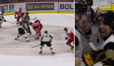 Ishockey: Pär Lindholm gör Jimmie Ericssons klassiker – mitt framför ögonen på honom