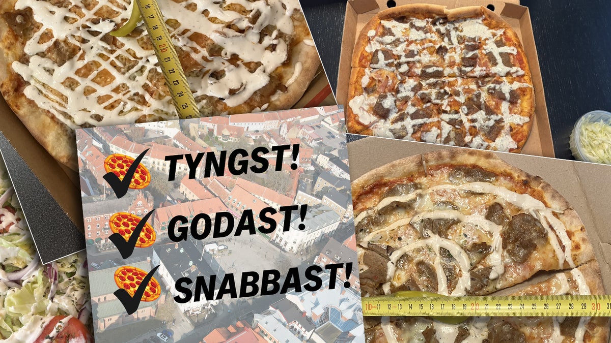Här är kebabpizzan du letar efter i Ystad – Ystads Allehanda