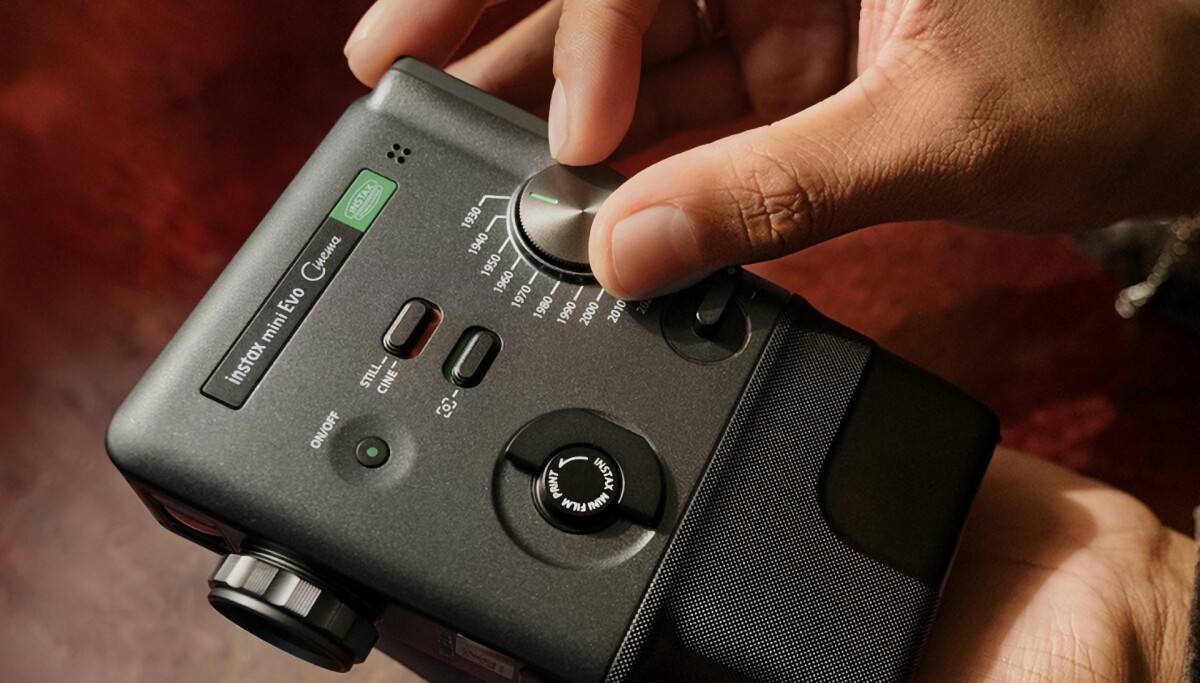 Instax Mini Evo Cinema – filma stilen från valt årtionde