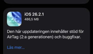 Apple har släppt Ios 26.2.1